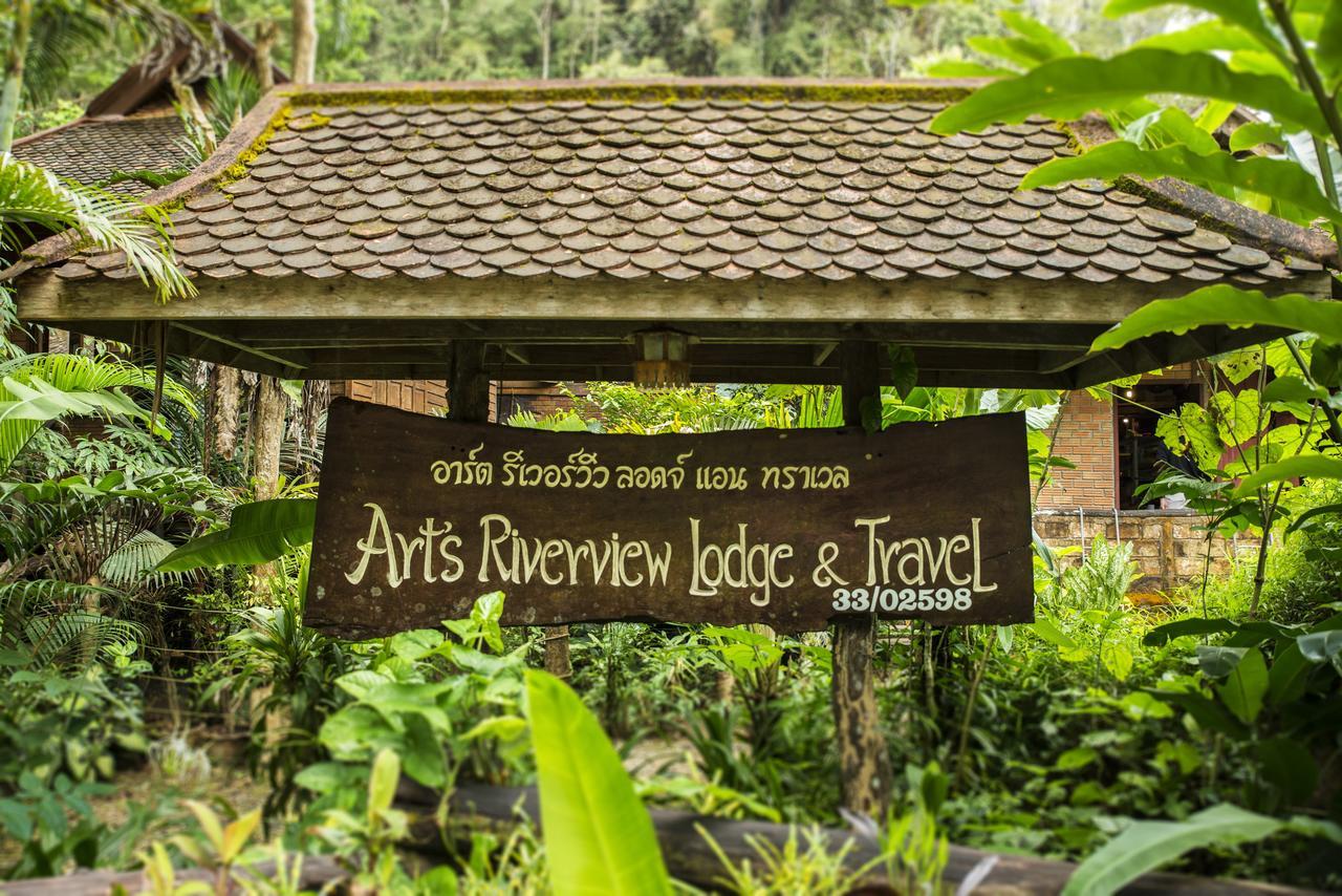 Art'S Riverview Lodge Khao Sok National Park Exterior photo