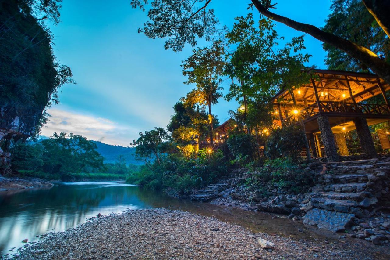 Art'S Riverview Lodge Khao Sok National Park Exterior photo